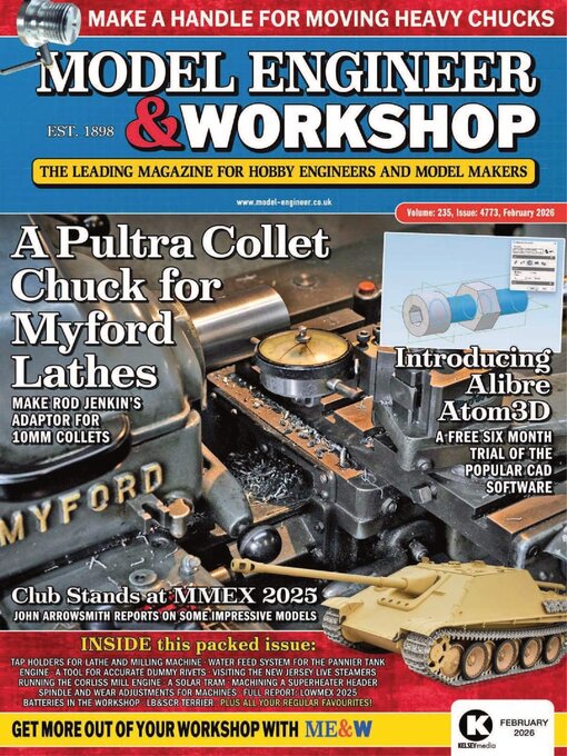 Title details for Model Engineer & Workshop by Kelsey Publishing Ltd - Available